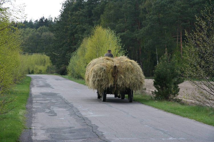 Farmer vehicle removing