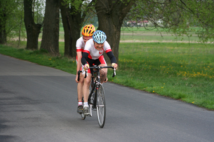 Tandem bicycle