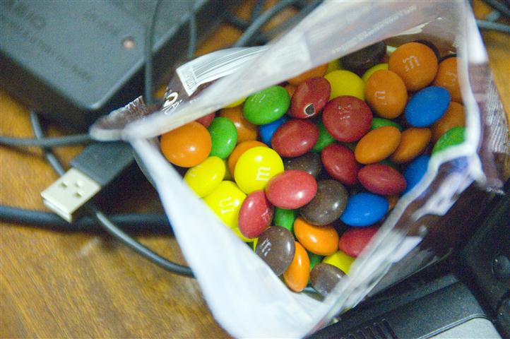 Colorful Candys (m&ms and Skittles)