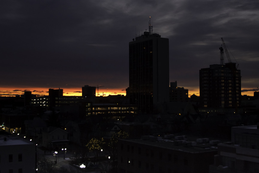 Ann Arbor at dawn