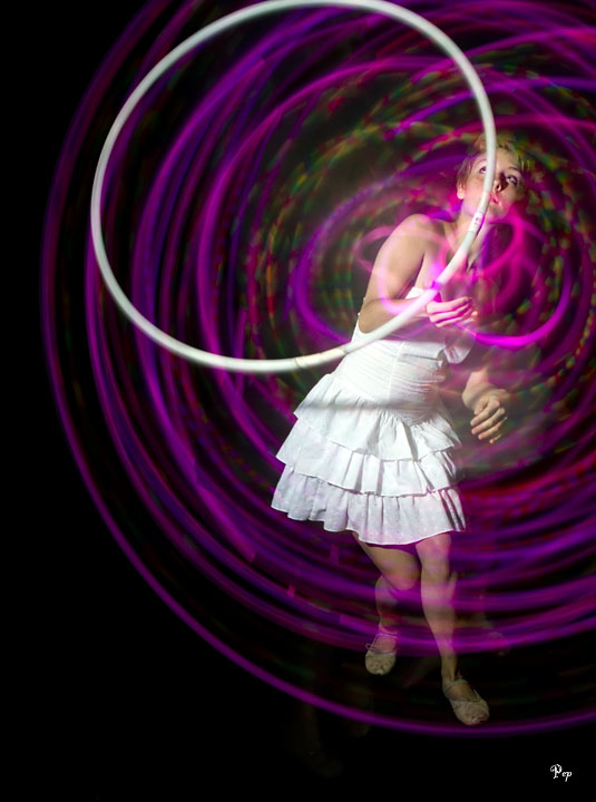 Hula Hoop  Artist Rita Riggs