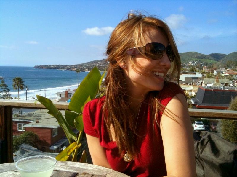 Emilaine Clanton at SoCal beach
