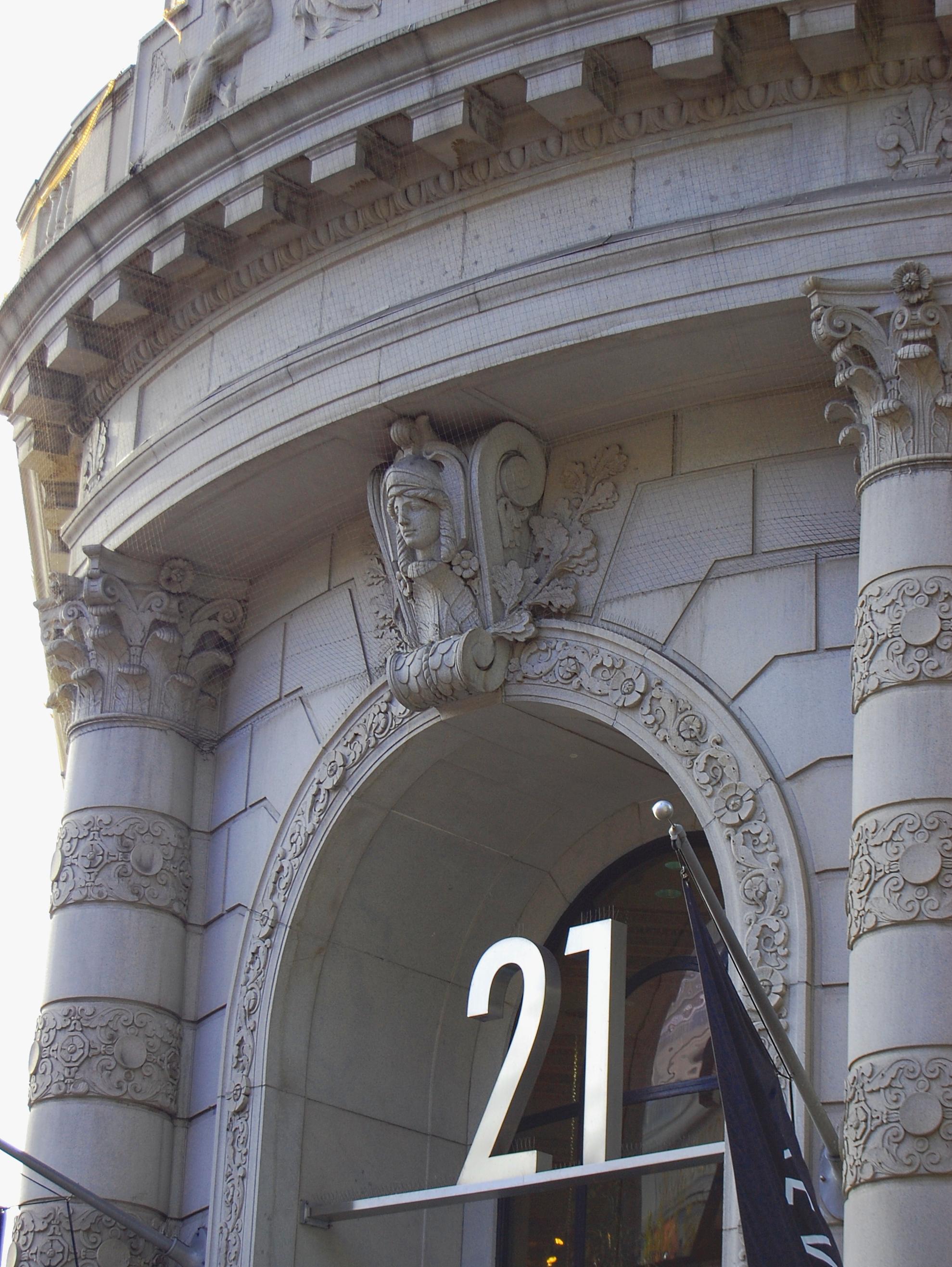 Typical facade of beautiful S.F. architecture