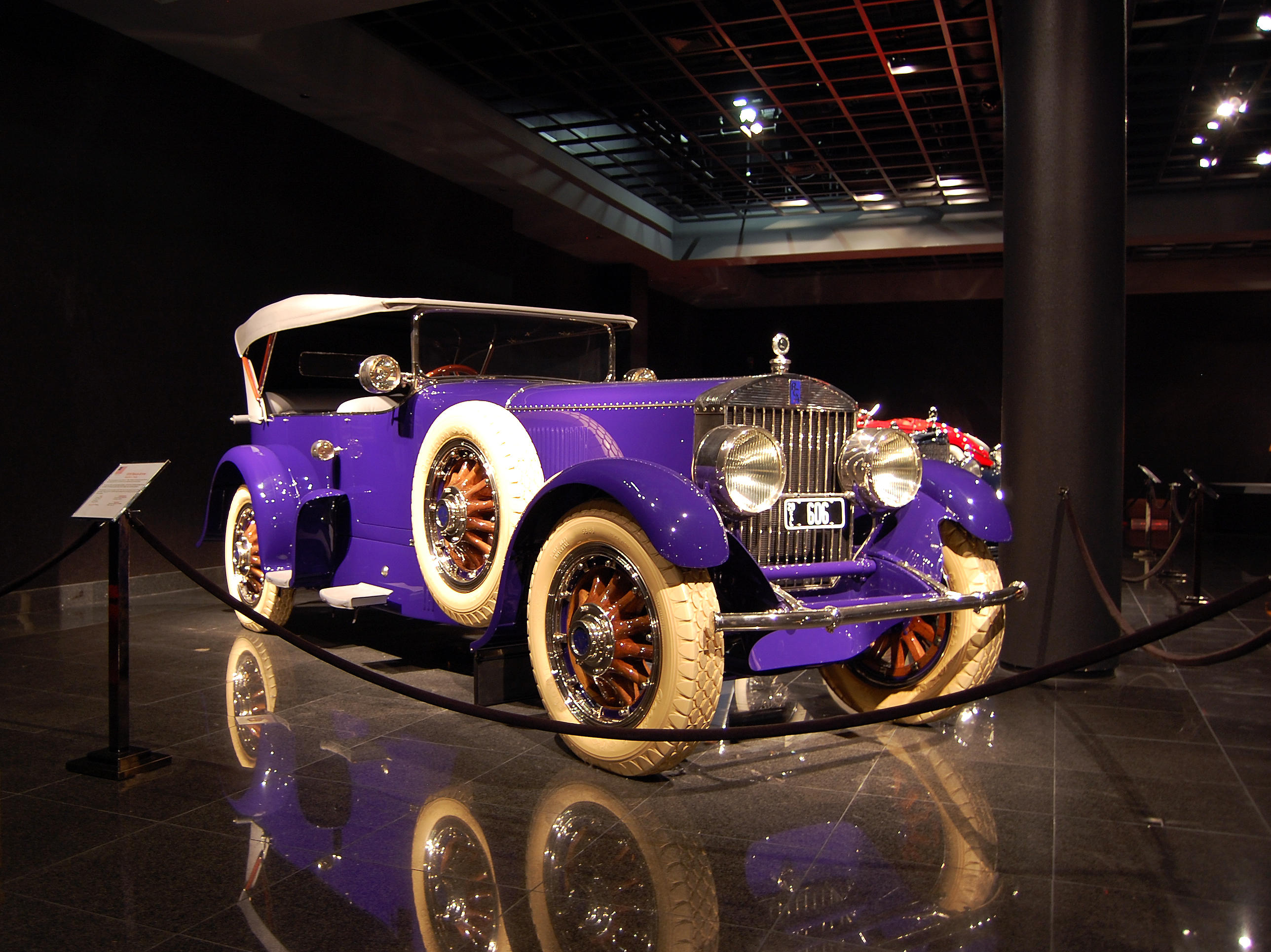 Silver screen actor FATTY ARBUCKLE 1919 Pierce Arrow