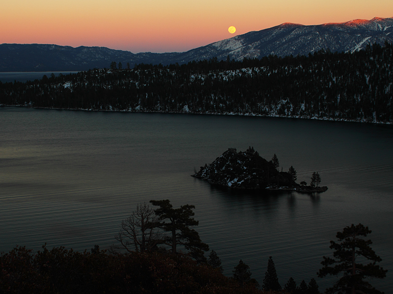 Emerald Bay Moon