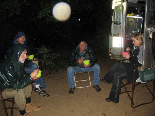  dinner in the rain