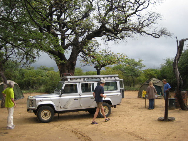 Rhino campsite
