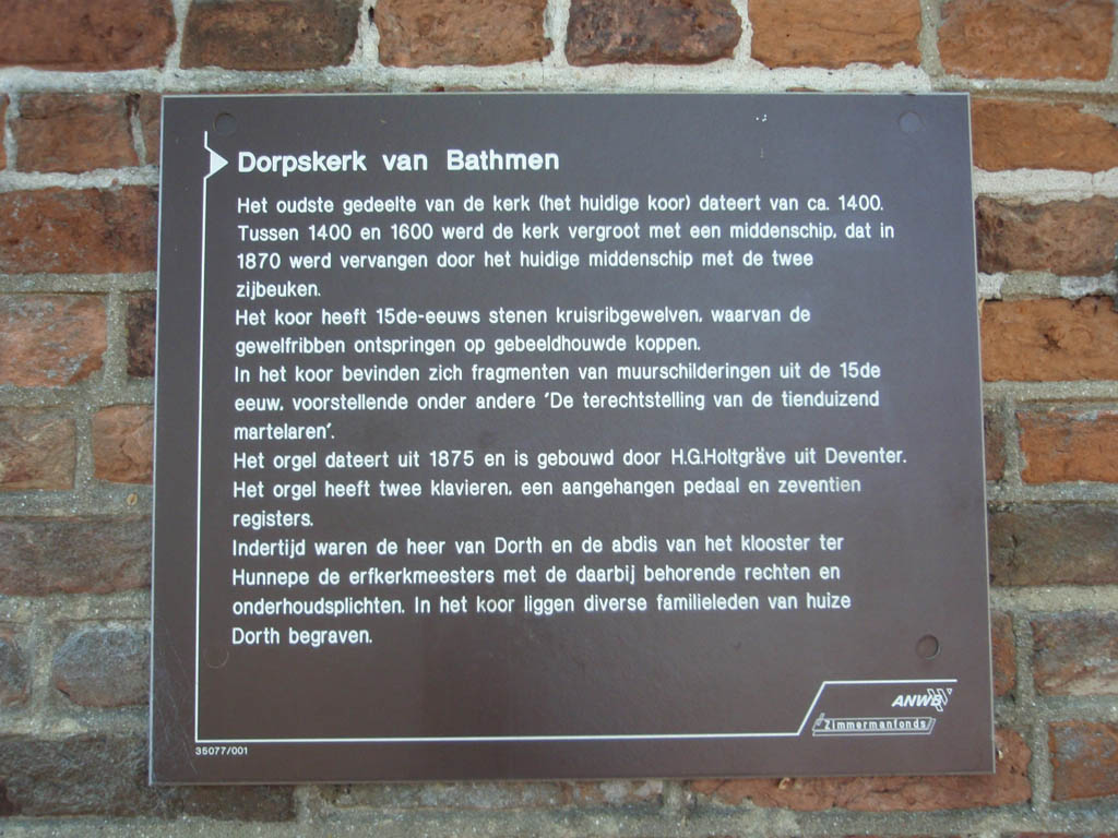 Bathmen, prot kerk  dorpskerk info, 2008.jpg