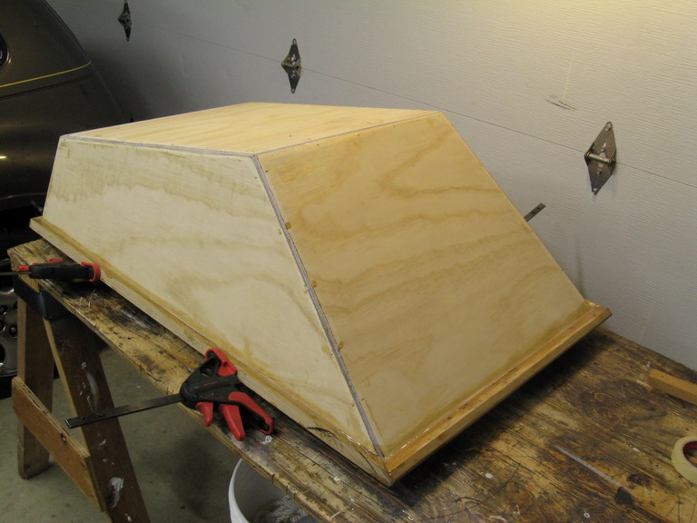 Sanded and ready for saturation coats of resin.
