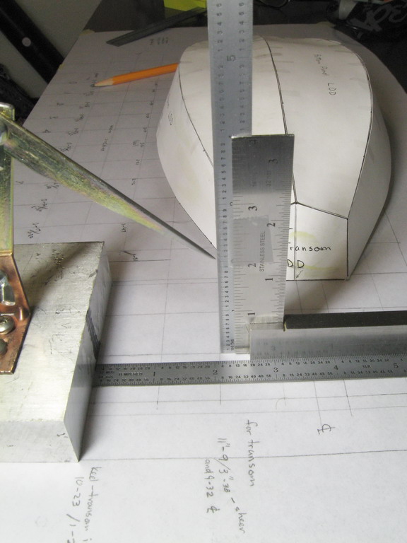 Extracting height and offset measurements.
