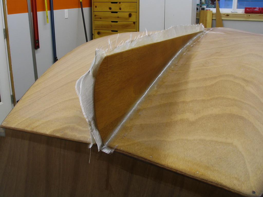 Same stage; alternate view.  Glass gets cut off at the green stage of the resin ...