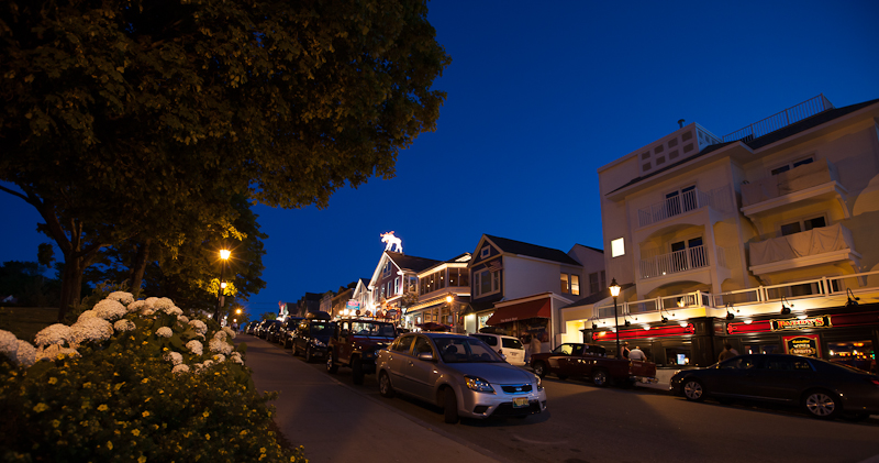 Bar Harbor at the blue hour