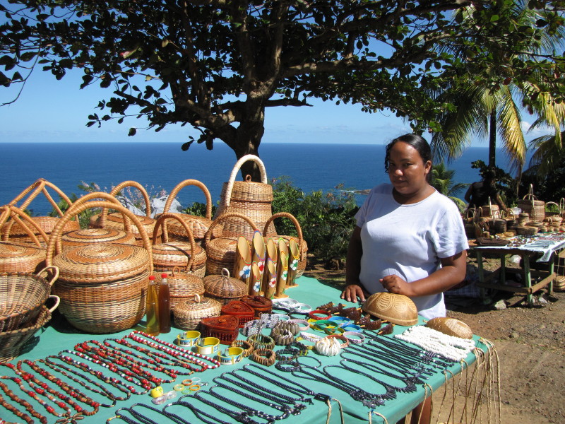 Artisane de la Indian Carib Reserve