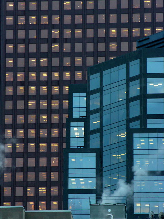 Steel, stone & glass