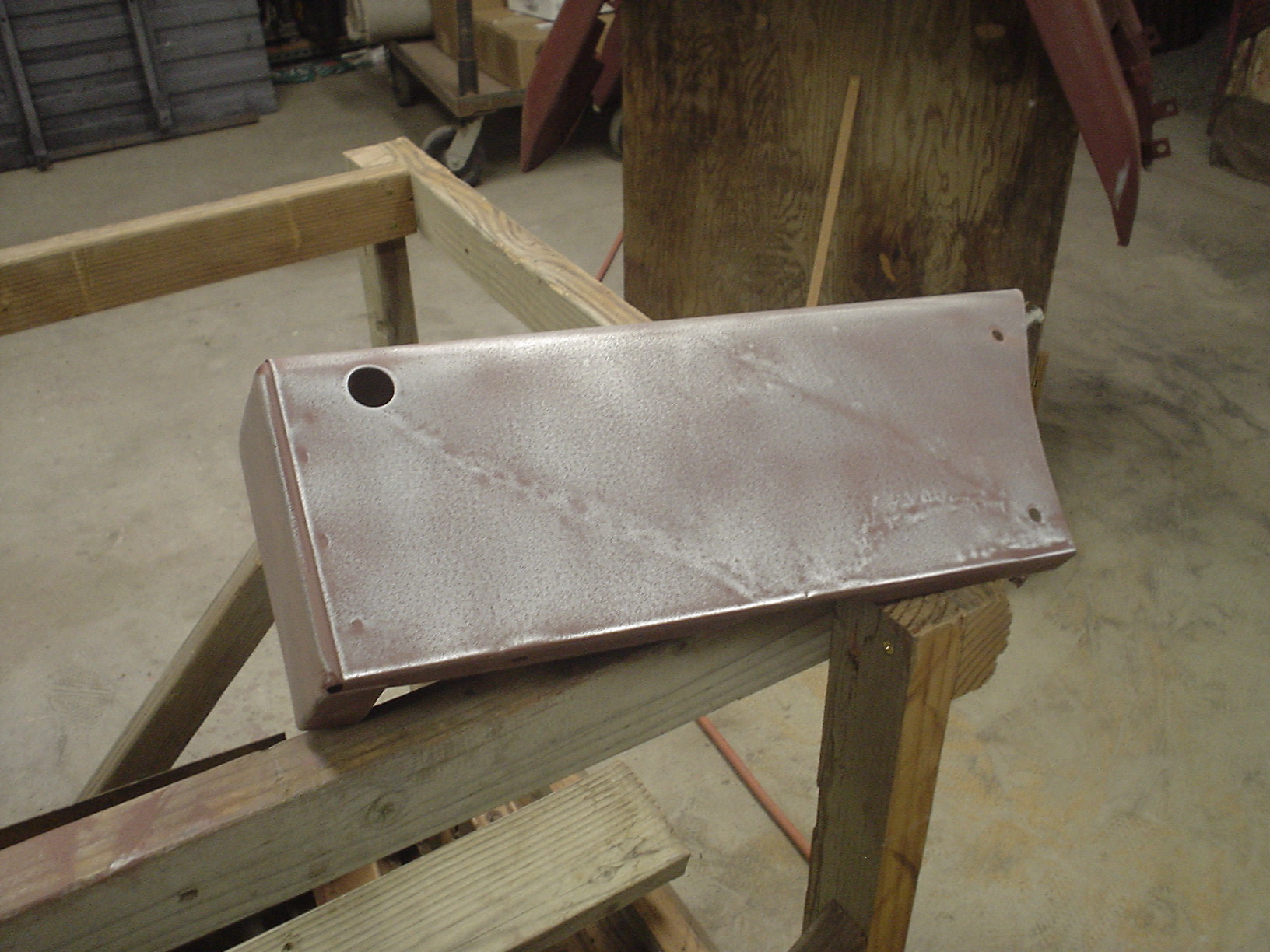 Right rear bed skirt