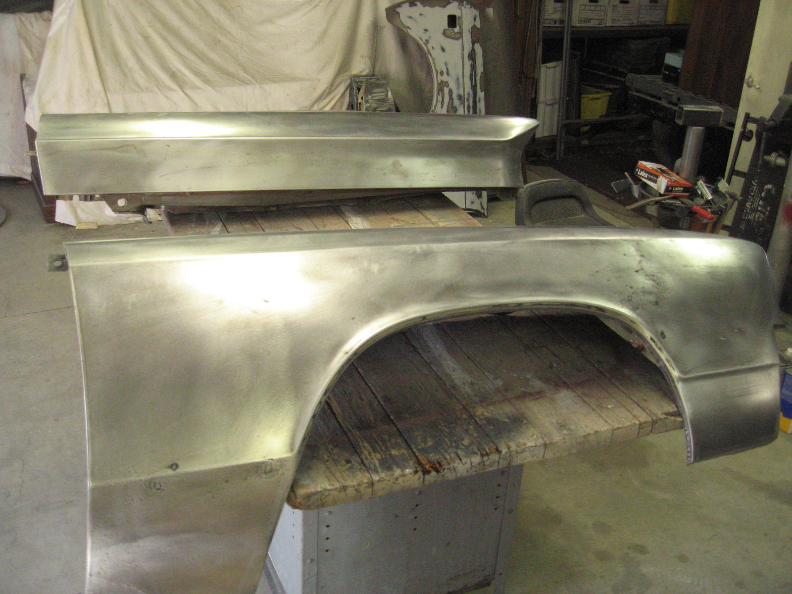 Fenders ready for primer