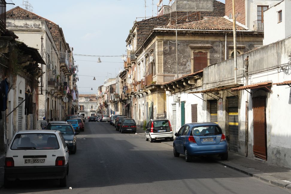 Less fancy part of town