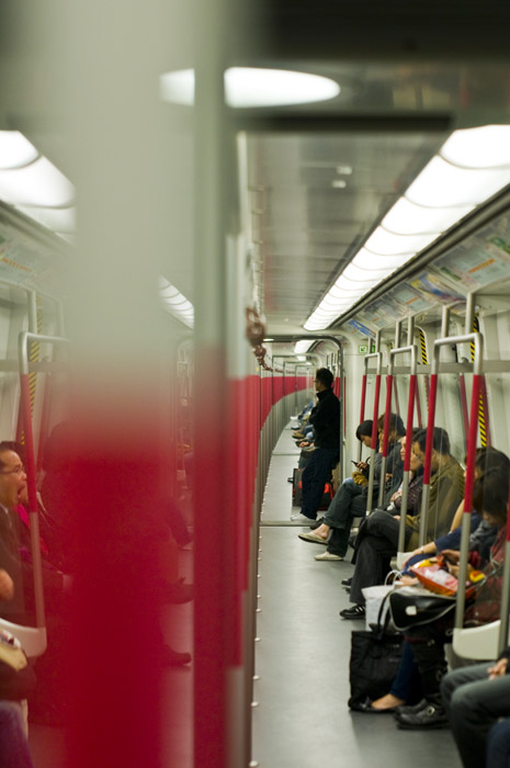 Hong Kong 香港 - on the MTR