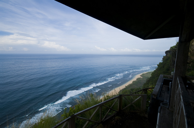 Bali 峇里 - 烏魯瓦圖 Uluwatu - from lower level veranda
