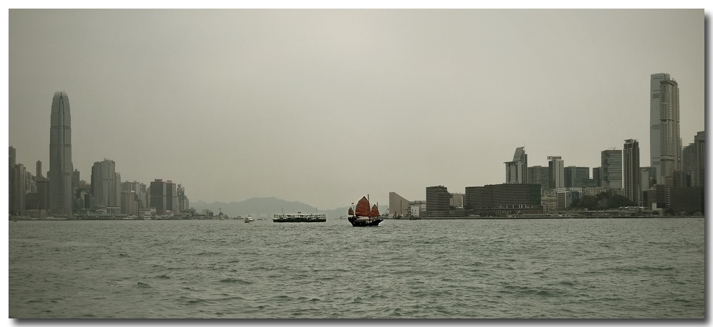 the harbour on a spring day...