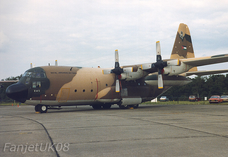 Lockheed C-130H  345  Royal Jordanian AF