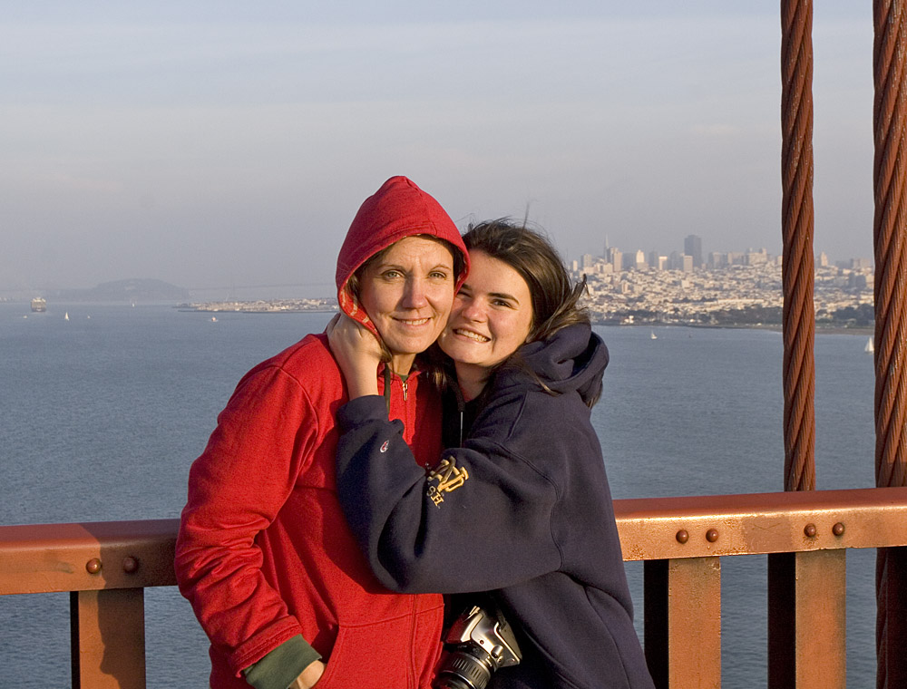Mom, Myrt, and San Francisco