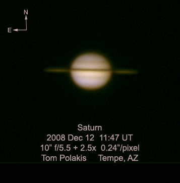 Saturn; 12/11/08