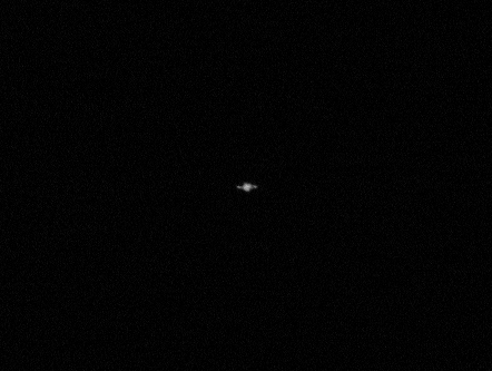 ISS passing in front of Saturn - April 17, 2011