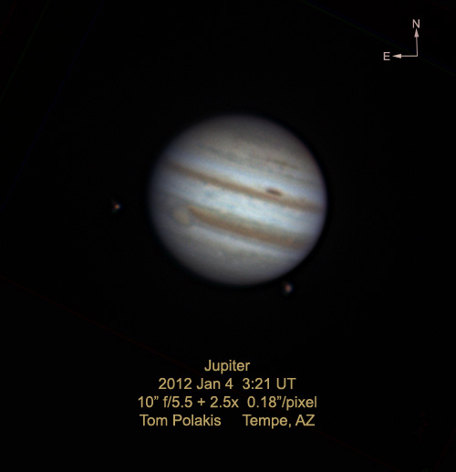 Jupiter: 1/4/12