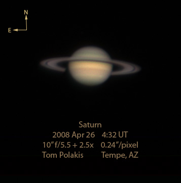 Saturn: 4/26/08