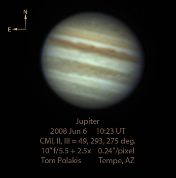 Jupiter: June 6, 2008