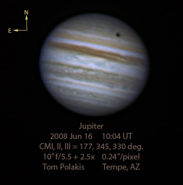 Jupiter: June16, 2008