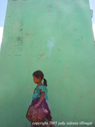 turquoise, solala cemetery, guatemala