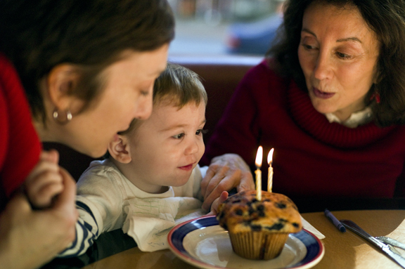 Birthday Breakfast Muffin
