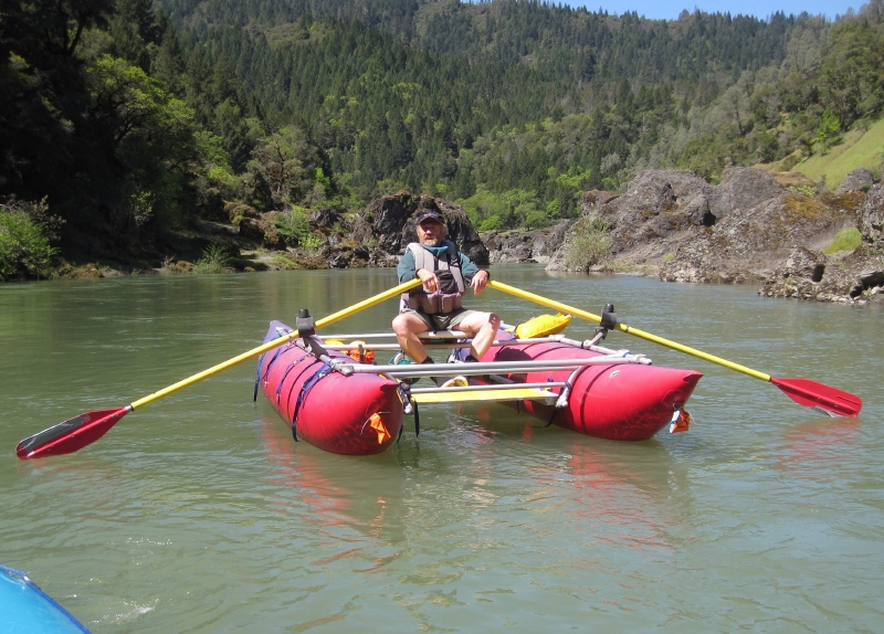 Chris Baldo on the Eel River