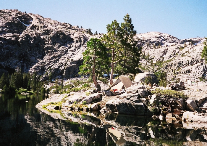 The Camp Seen from the Lake