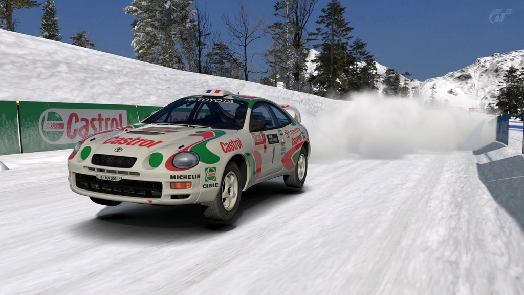 Toyota Celica GT-Four Rally Car - Chamonix West