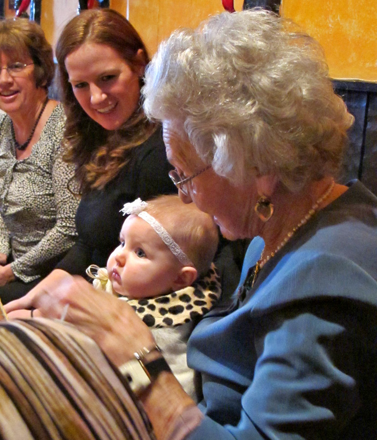 Ellas Mom, Ella, and Great Granny