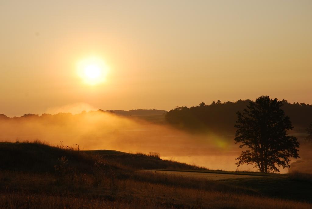 Sunrise on the Golf Course