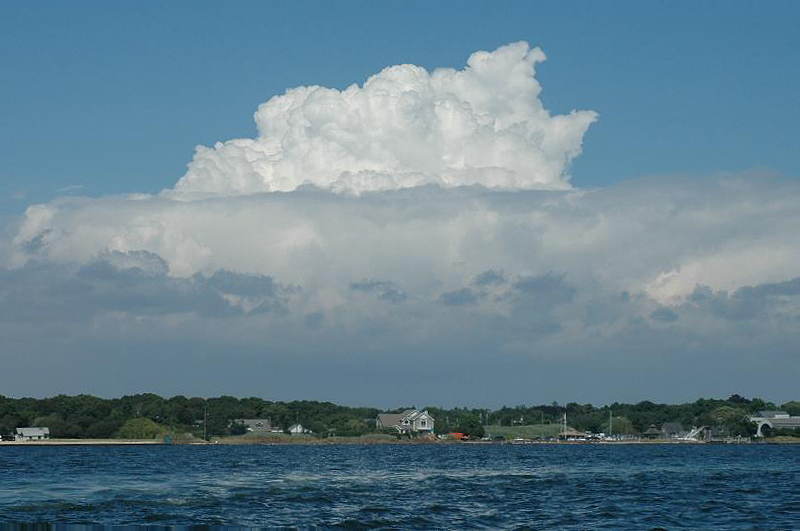 clouds over long island