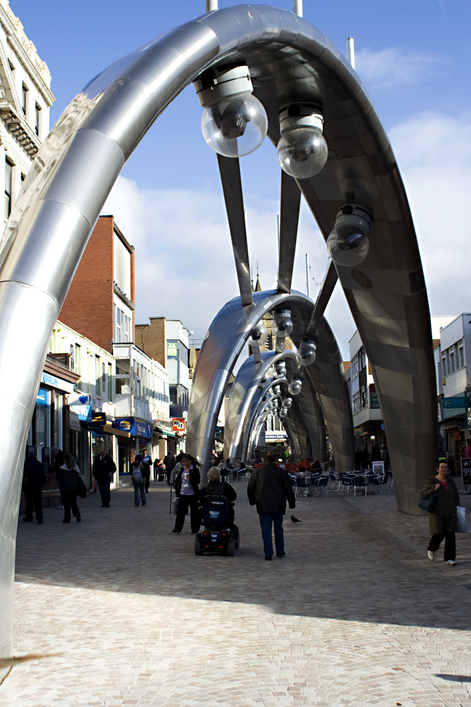 Arches in Blackpool town centre