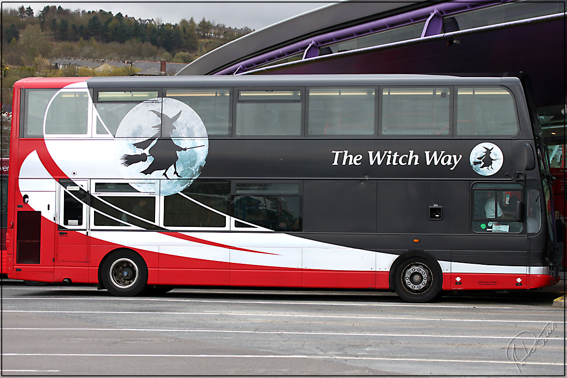 ...witches advertise on the buses