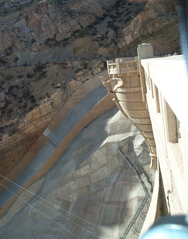 Coolidge Dam Near Globe, Arizona on the Gila River