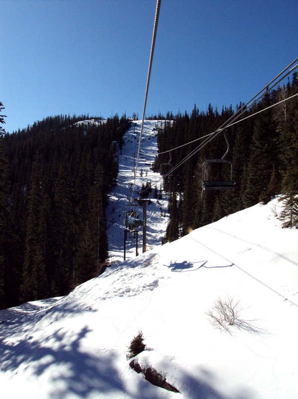 Lift at Sunrise Ski Park, Greer, AZ