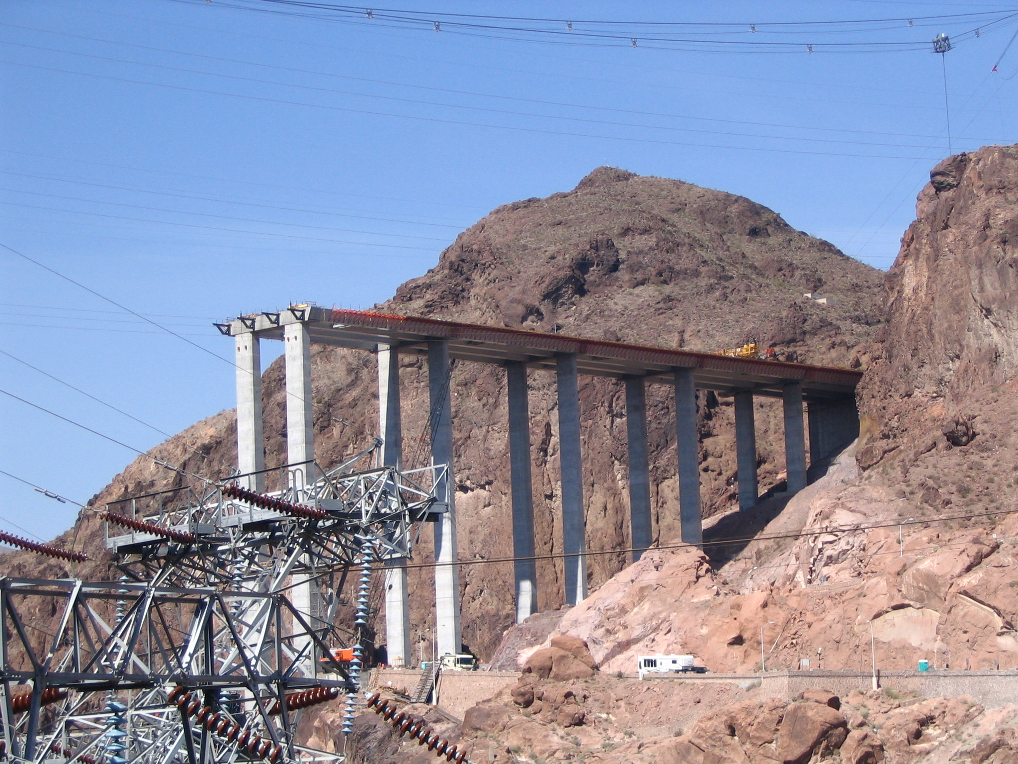 New bypass at Hoover Dam