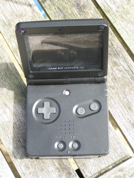 Gameboy Advance SP - graphite