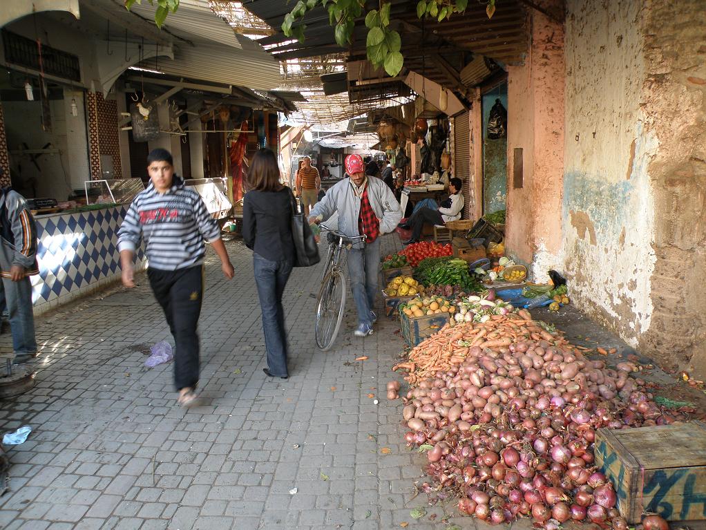 a small produce market