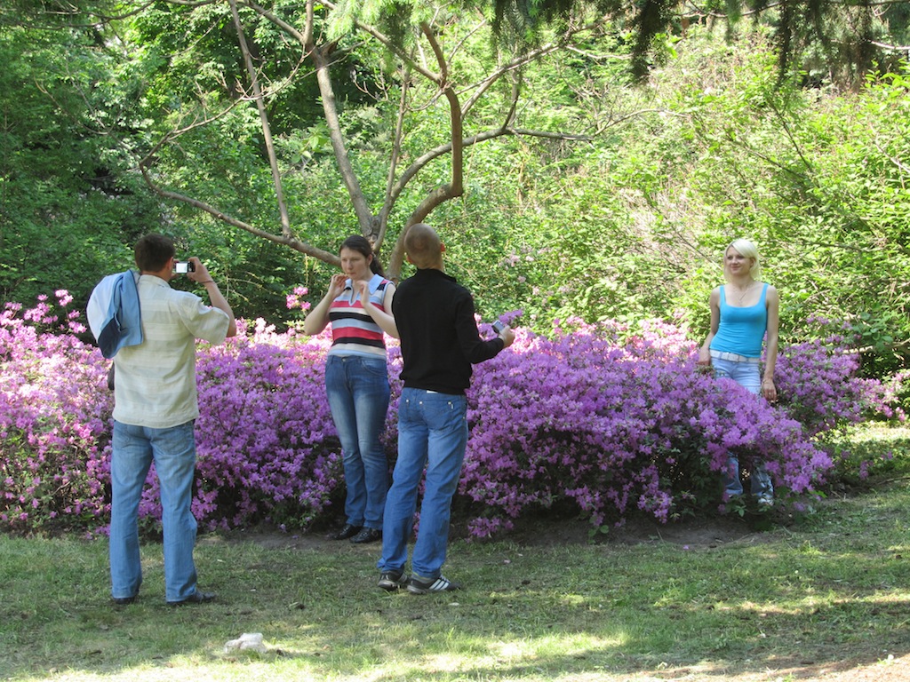 at the Fomin botanical gardens