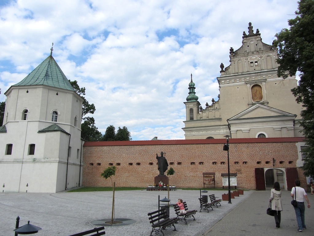 now a quick stop in Lezajsk, home to a Bernadine basilica and monastery