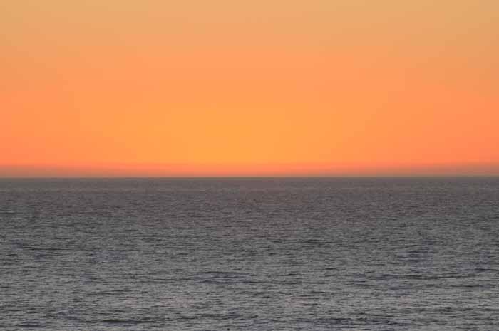 Pacific Coast sunset